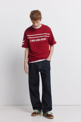 Camiseta Manga Corta con Gráfico