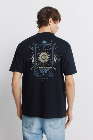 Camiseta Manga Corta con Gráfico