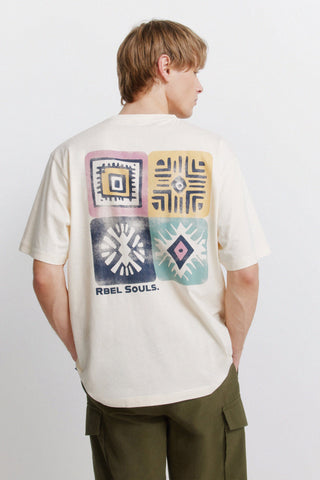 S/S Native Printed T-Shirt.