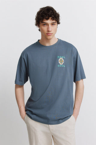 S/S Native Printed T-Shirt.