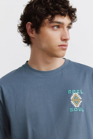 S/S Native Printed T-Shirt.