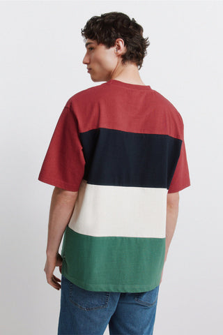 S/S Sporty Cut & Sew T-Shirt.