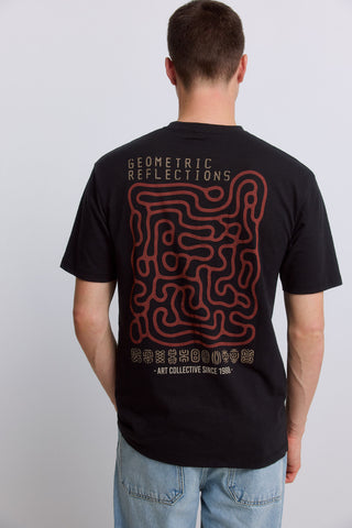 Camiseta Mc Raw Geometric.