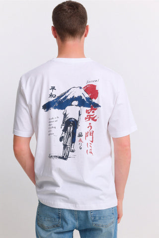 Camiseta Japon Bici Fuji.
