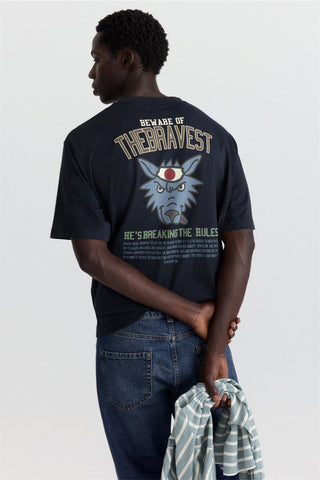 Camiseta Mc Lobo Bravest.