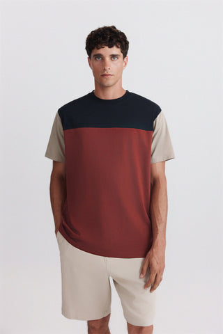 Camiseta Mc Color Block.