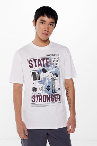 Camiseta Manga Corta State Stronger