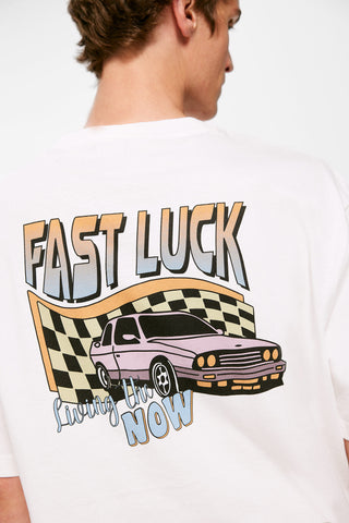 Camiseta Manga Corta Fast Luck