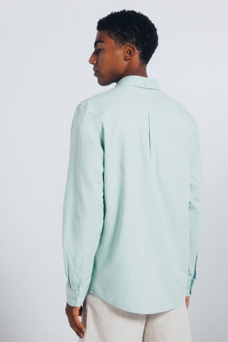Camisa Manga Larga con Logo Bordado