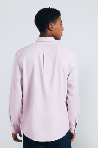 Camisa Manga Larga con Logo Bordado