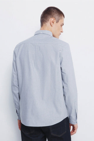 Camisa Manga Larga con Logo Bordado