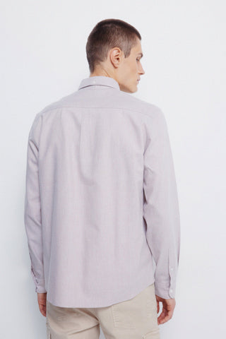 Camisa Manga Larga con Logo Bordado