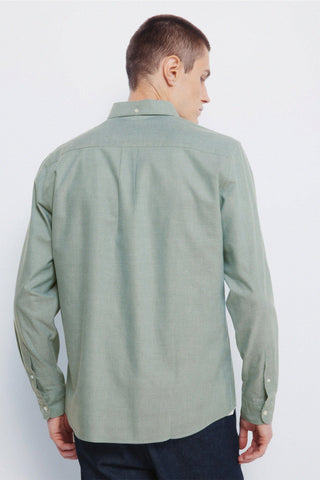 Camisa Manga Larga con Logo Bordado