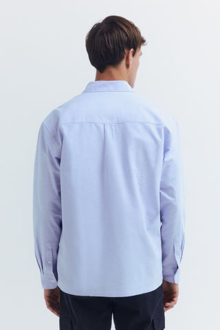 Camisa Manga Larga con Parche Delantero