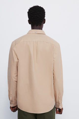 Camisa Manga Larga con Logo Bordado