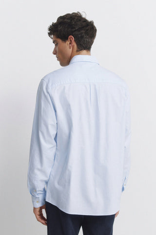 Cotton Long Sleeve Logo Shirt