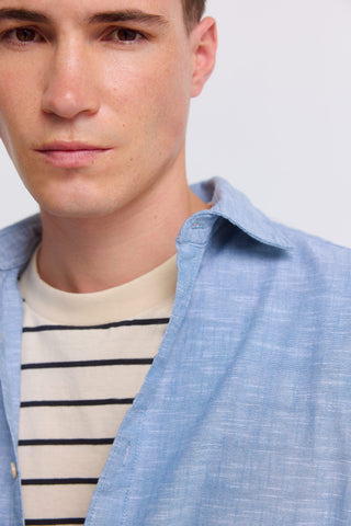 Fake Linen Solid  Tardeo M/ L.