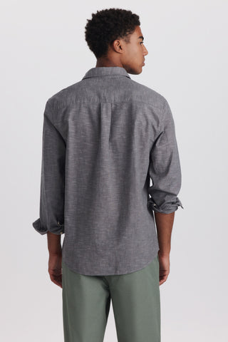 Fake Linen Solid  Tardeo M/ L.