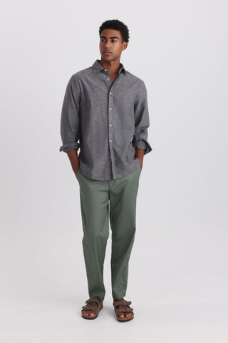 Fake Linen Solid  Tardeo M/ L.