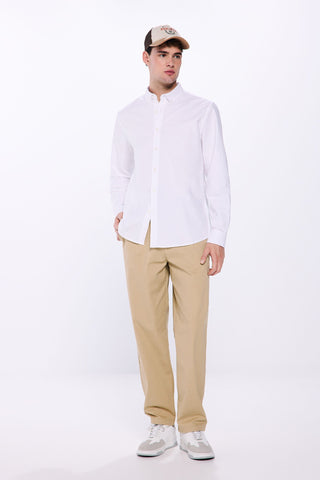 Camisa Regular Fit de Algodón