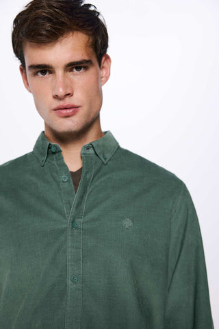 Camisa Manga Larga de Pana