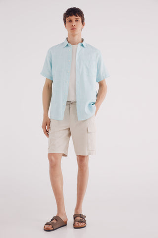 Camisa Manga Corta con Bolsillo