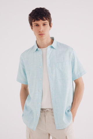 Camisa Manga Corta con Bolsillo