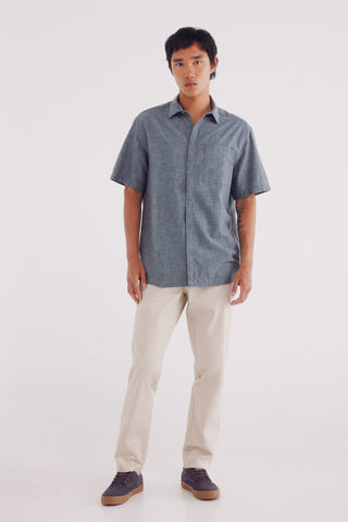 Camisa Manga Corta con Bolsillo