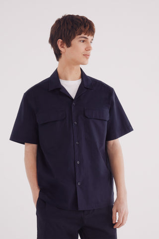 Camisa Manga Corta con Bolsillos
