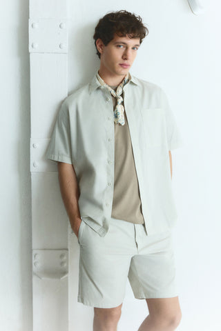 Camisa Manga Corta con Bolsillo