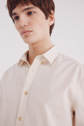 Camisa Manga Corta Estampado Rayas