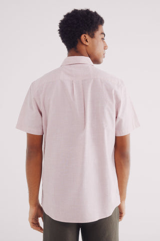 Camisa Manga Corta Estampado Rayas