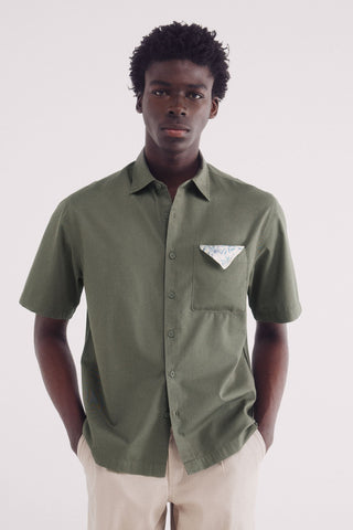 Camisa Manga Corta con Bolsillo