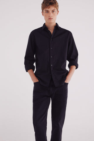 Pantalón Slim Fit Efecto Arrugado