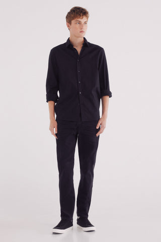 Pantalón Slim Fit Efecto Arrugado