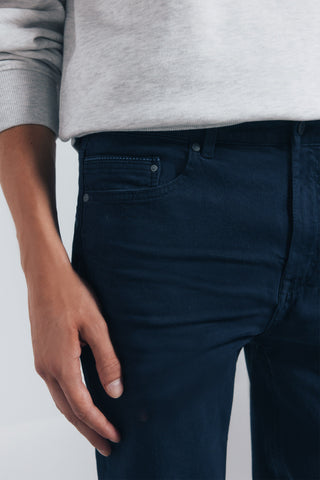 Pantalón Slim Fit Efecto Arrugado