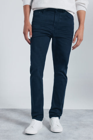 Pantalón Slim Fit Efecto Arrugado