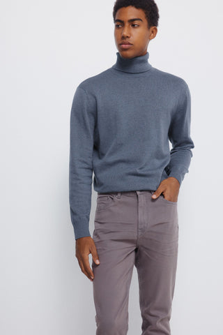 Slim Fit Crinkle Effect Trousers