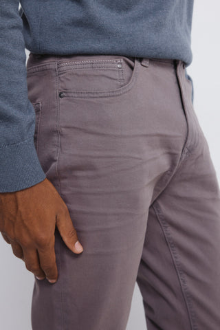 Slim Fit Crinkle Effect Trousers