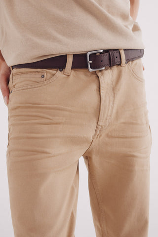 Pantalón Slim Fit Efecto Arrugado