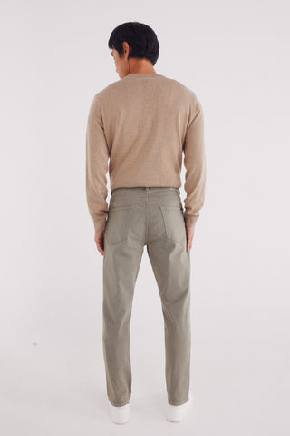 Pantalón Slim Fit Efecto Arrugado