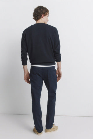 Pantalón Slim Fit con Bolsillos de Algodón