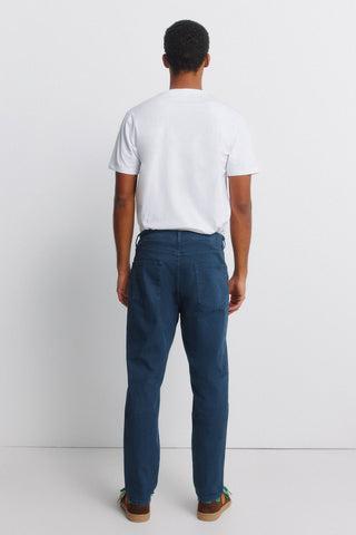 Pantalón Slim Fit con Bolsillos de Algodón