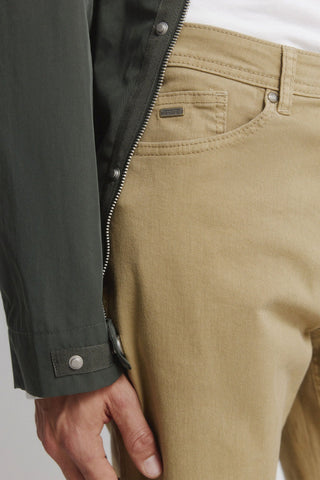 Pantalón Slim Fit con Bolsillos de Algodón