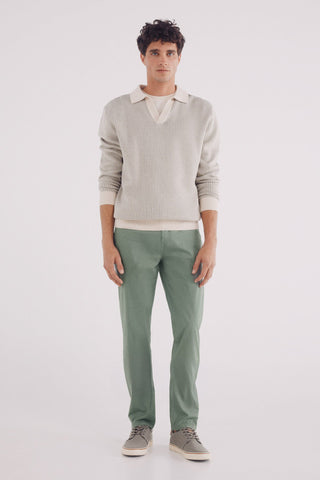 Pantalón Slim Fit con Bolsillos