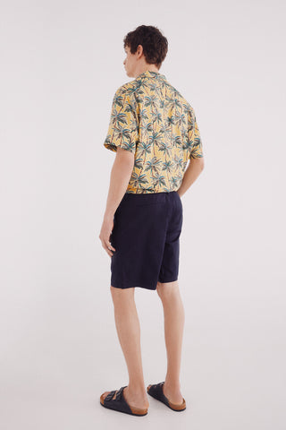 Bermuda Talle Alto con Bolsillos