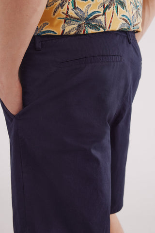 Bermuda Talle Alto con Bolsillos