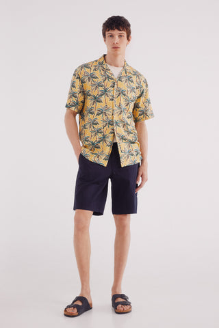 Bermuda Talle Alto con Bolsillos