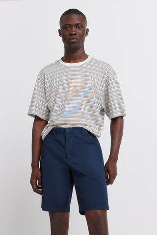 Bermuda Slim Fit con Bolsillos de Algodón