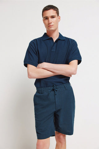 Bermuda con Cintura Elástica Slim Fit